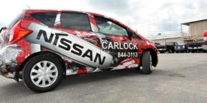 Carlock Nissan Versa Wrap