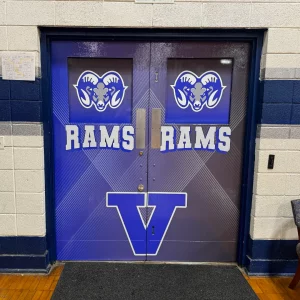 Vardaman High School Gym Doors