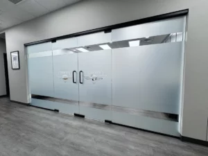 Roberts Frosted Windows