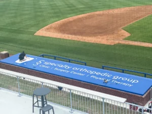 Specialty Ortho Baseball Sign
